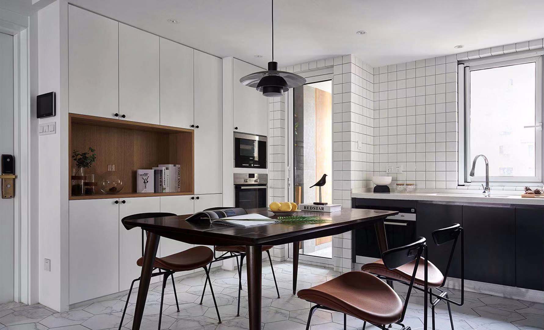 118平北歐三居室，還有多功能書房