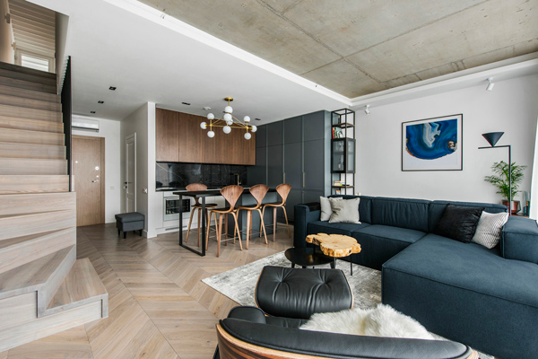 98平復(fù)式北歐設(shè)計(jì)，一家四口的小慶幸