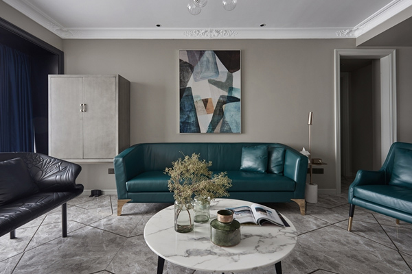 現(xiàn)代輕奢三居室，素雅而又有質(zhì)感